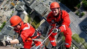 Erste Hilfe für Kranführer und Fensterputzer