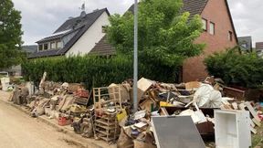 Unterspülte Fundamente