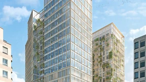 Neues Hochhaus am Rebstockpark