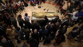 Gestohlener Sarkophag ist zurück in Ägypten