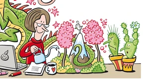 So kommt die Kirschblüte ins Büro