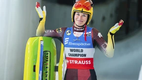 Rodlerin Taubitz zum Saisonstart auf dem Podium