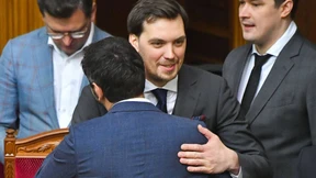 Nebel über der Regierung