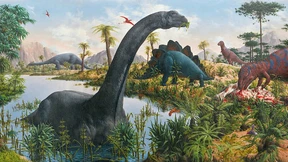 Michelangelo bei den Dinosauriern