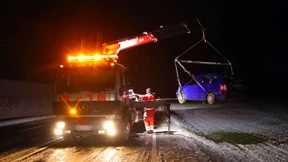 Zahlreiche Unfälle wegen Glatteis