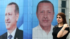 Es ist nur noch Erdogan zu sehen
