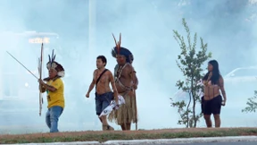 Mit Pfeil und Bogen gegen die Fußball-WM