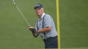 Golfer im Spätherbst