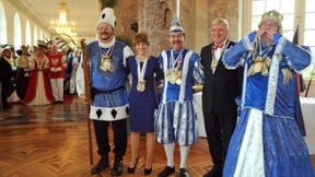 Bouffier empfängt Prinzen und Prinzessinnen