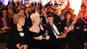 Mit Brad Pitt auf dem roten Teppich