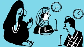 Sie hat stets das letzte Wort