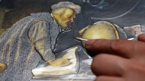 Kunst unter Tastfolie