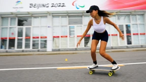 Skaterinnen erobern Pekings Straßen