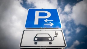 Vorbildlich an der E-Ladesäule