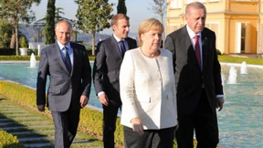 Merkel trifft Macron, Putin und Erdogan