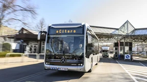 Hybridbusse im Linienbetrieb