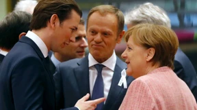 Kurz und Merkel wollen EU neu ausrichten