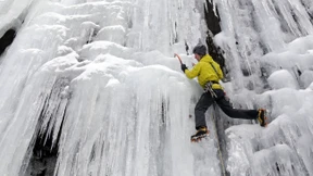Eisklettern in den Dolomiten