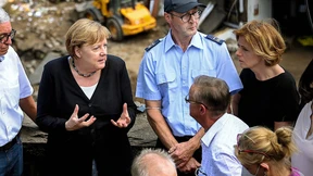 Merkel nennt Situation in Hochwassergebiet „gespenstisch“