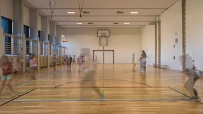 Nach dem Schulsport wie ausgestorben