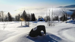 Blau ist die Farbe der Ferne