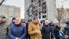 Baerbock besucht die Ostukraine
