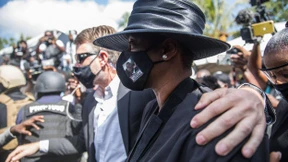 Proteste bei Trauerfeier für Haitis ermordeten Präsidenten