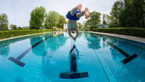 Im Wasser sind alle Menschen frei 