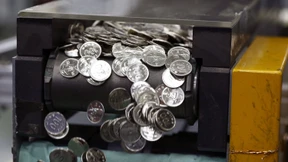 Korea versucht die münzlose Gesellschaft