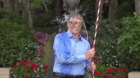 Ein Kübel Eiswasser für den guten Zweck