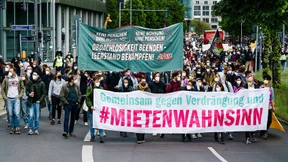Tausende Teilnehmer bei Mieten-Demo