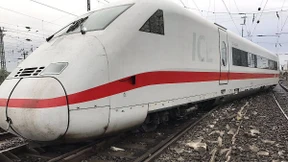 ICE im Dortmunder Hauptbahnhof entgleist