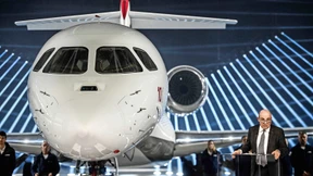 Ein Falke aus Frankreich soll Maßstäbe für Privatjets setzen