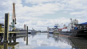 Ein Umschlagplatz für Korn und Dünger