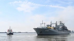 Laufrunden auf dem Wasser