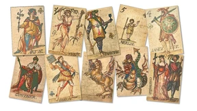 König Artus sticht Siegfried