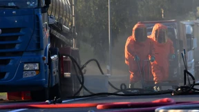  A24 wegen Leck in Transporter mit Salpetersäure gesperrt