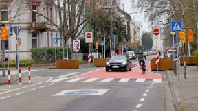 1,3 Kilometer Verkehrswende in der Frankfurter City