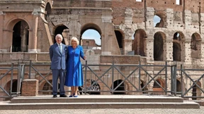 Charles und Camilla bringen royalen Glanz nach Rom