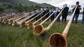 Großes Alphornmusikertreffen in Nordhessen