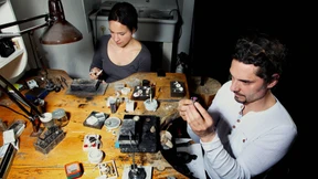 Wenn man mit Schatzi den Schreibtisch teilt