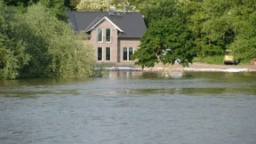 Der Klimawandel bringt Häuser in Not