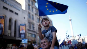 Hunderttausende protestieren in London für zweites Referendum