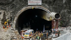 Rettungskräfte haben die eingeschlossenen Arbeiter erreicht