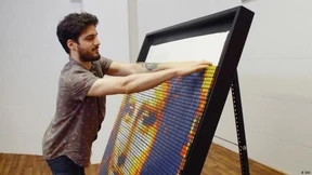 Kunst aus Zauberwürfeln