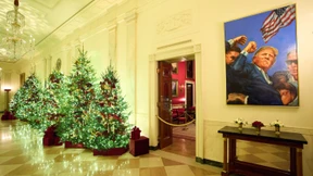 Melania Trump präsentiert Weihnachtsdeko im Weißen Haus