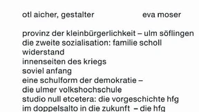 Ein Gestalter, der sich zwischen alle Stühle setzte