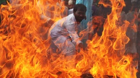 Protest der Verlierer