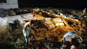 Linienflugzeug abgestürzt