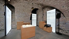 Eine verschwundene Straße wird wieder sichtbar